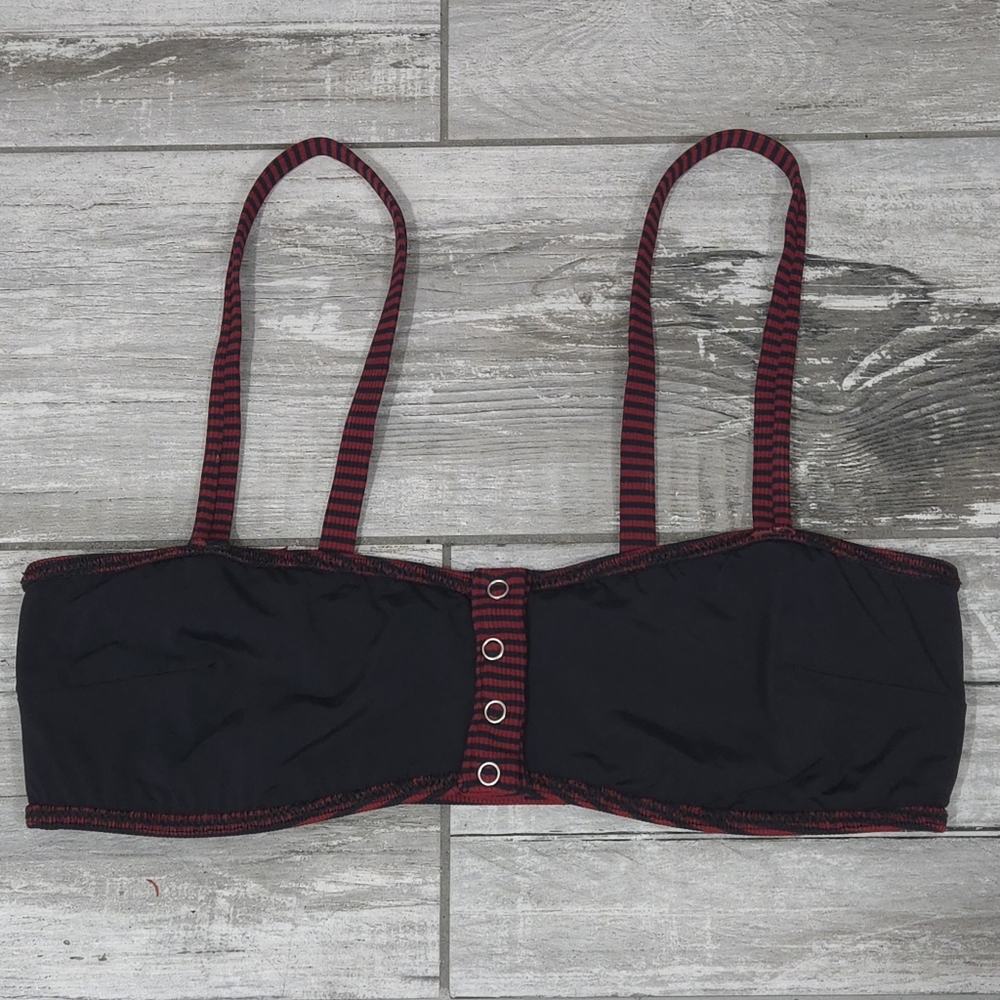 Staud "Solid & Striped" Front Snapped Two-Piece B… - image 8